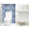 Homeroots 4 x 4 in. Azul Multi Blue Mosaic Peel & Stick Tiles 400325 - alternate 3
